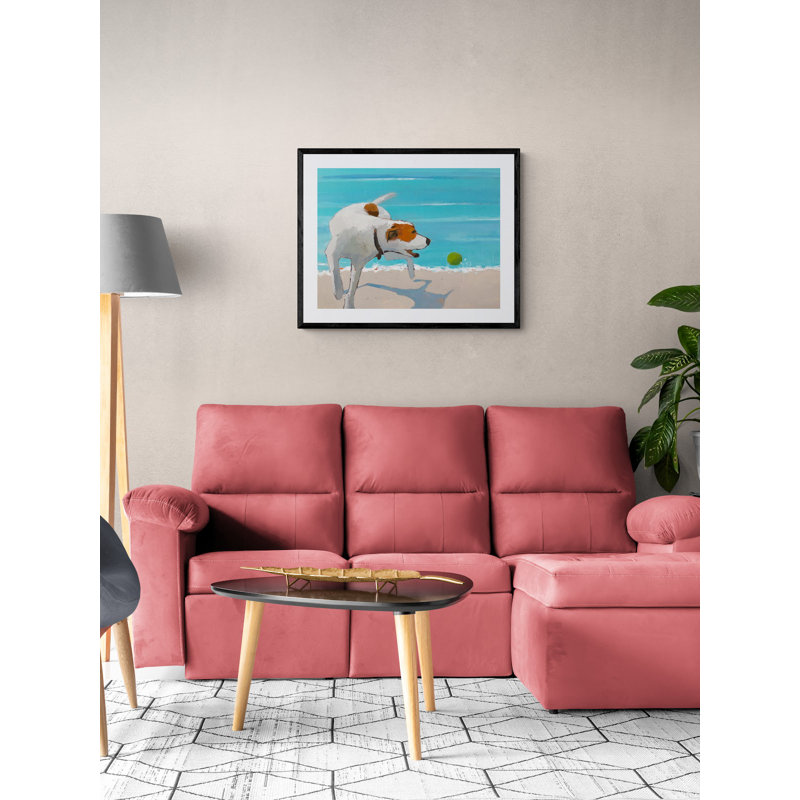 Fetch Print by Phyllis Adams, 24" H x 32" W, Wrapped Canvas