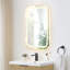 Miroir de salle de bain Jacquees Octogan-316823112