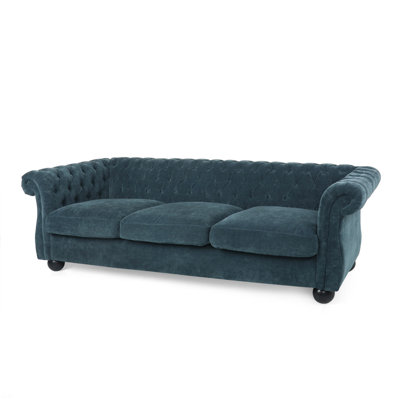 Muqeet 83.27'' Rolled Arms Chesterfield Sofa -  Red Barrel StudioÂ®, 93A14E1D20A04E2AB3A5B998E3D459C4