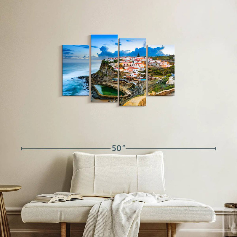 Nicci Azenhas Do Mar, paysage marin, H 22 po x l 36 po