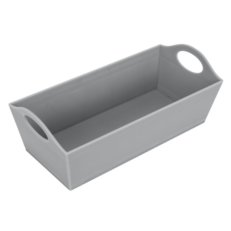 Bac de rangement Rebrilliant Nyeisha, Gris