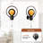 Modern Gold Wall Sconce Set of 2, 2 G125 Bulbs (1800K Soft White) Included, Glass Globe Wall Light with Pull Chain Switch, Mid Century Wall Lamp for Bedroom, Living Room, Hallway, Hardwired/Plug-in-1828894337