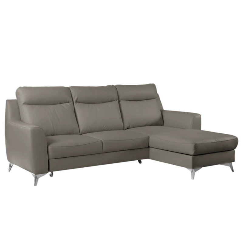 Fabiha Corner Sofa Bed, Right Hand Facing, Gray