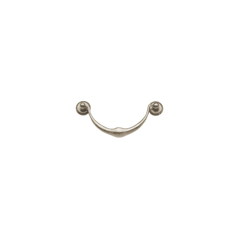 Drop 4.38 Center to Center, White Bronze Brushed