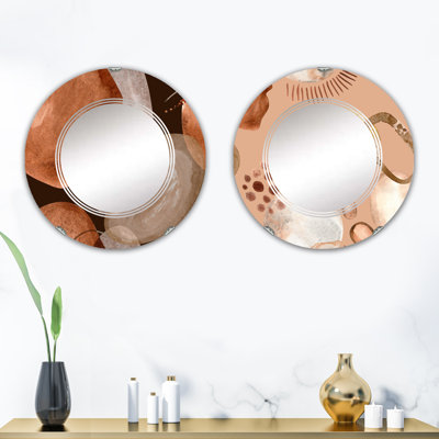 Ensemble de 2 miroirs sans cadre