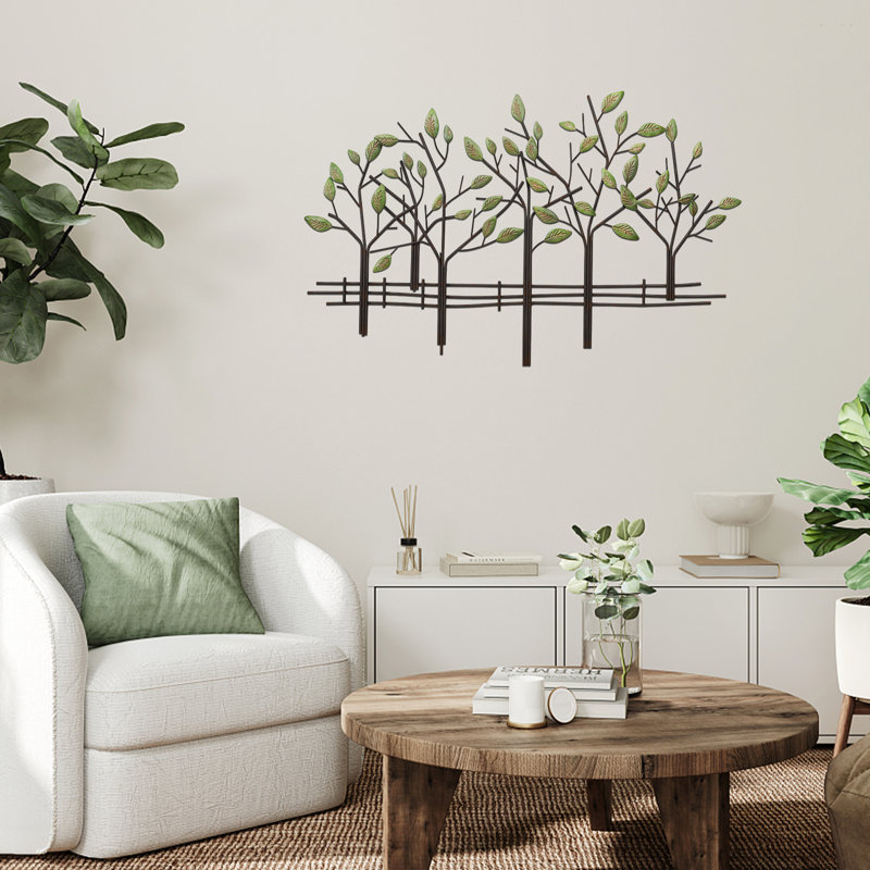 Handmade Traditional Landscape & Nature Wall Decor on Metal