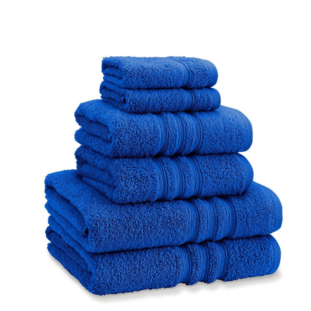 Zero Twist Cotton 6 Piece Towel Bale Set