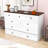 Argirdas Wood Murphy Bed Chest with Charging Station and Drawer-1423552627