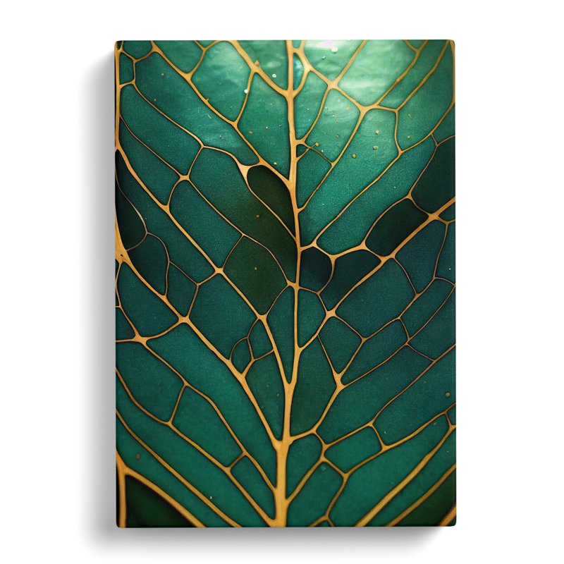 Awesome Leaf - Wrapped Canvas, 60cm H x 40cm W x 3cm D