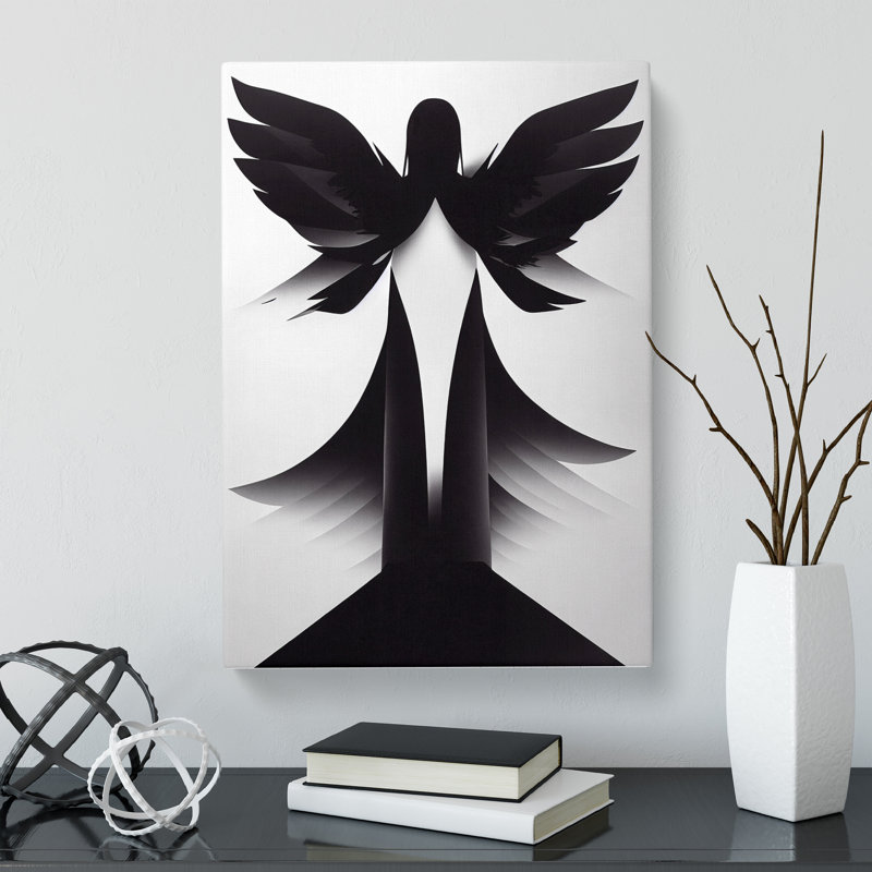 Rosana Striking Angel - Wrapped Canvas, 60cm H x 40cm W