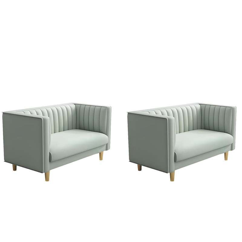 Banc rembourré en similicuir Modern