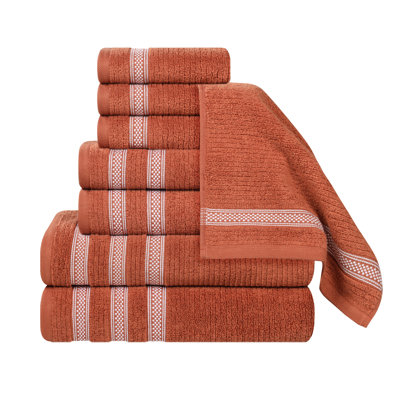 Ensemble de serviettes de salle de bain 8 pièces Orley Zero Twist