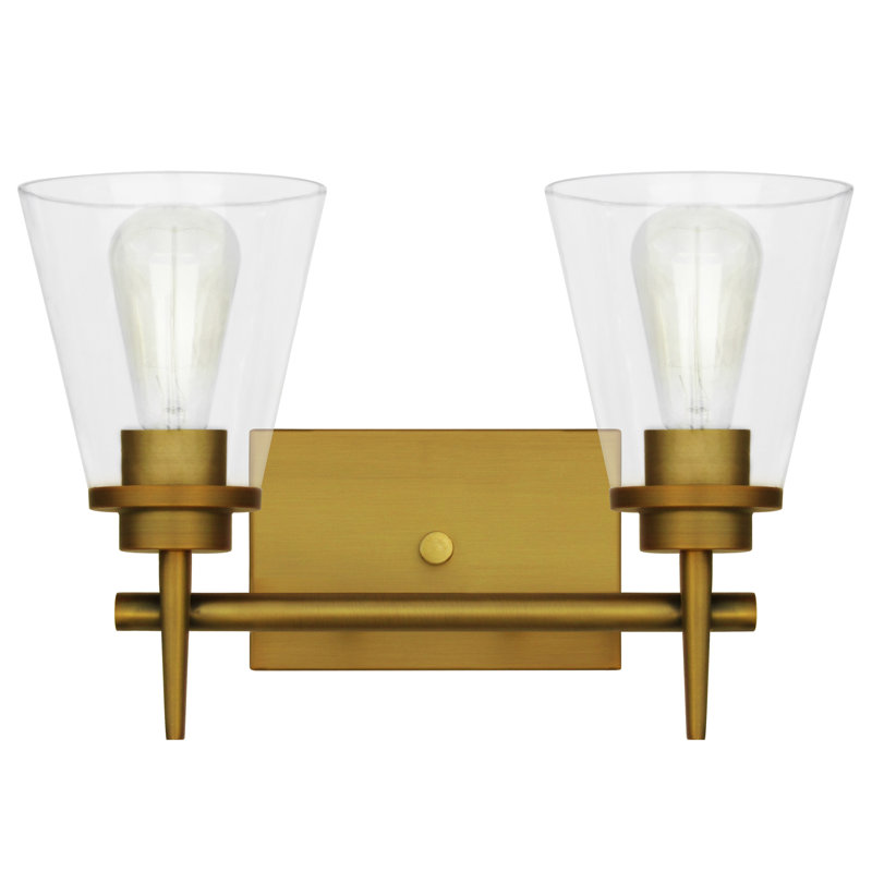 Éclairage pour meuble-lavabo 2 lumières Keerthi