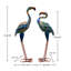 Sculpture de jardin arc-en-ciel flamant rose-1850289721