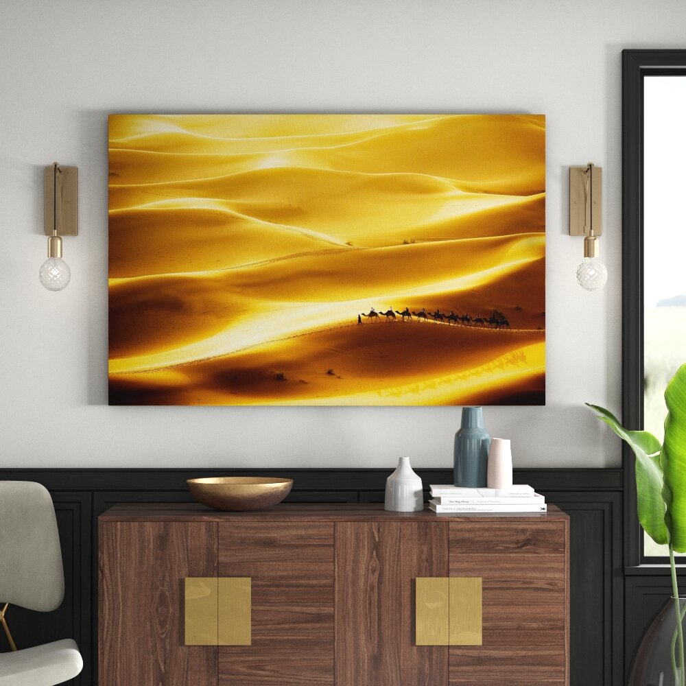 Leinwandbild Golden Dunes