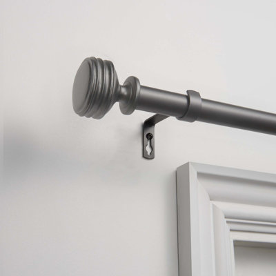 Robillard Adjustable 1" Single Curtain Rod