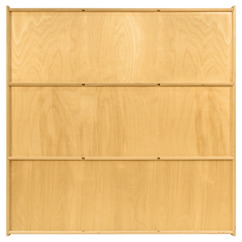 Natural Baltic Birch 9-Cubby Kids Storage Organizer