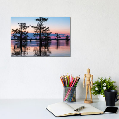USA, Louisiana, Atchafalaya National Wildlife Refuge. Sunrise On Swamp. by Jaynes Gallery - Wrapped Canvas Gallery-Wrapped Canvas Giclée