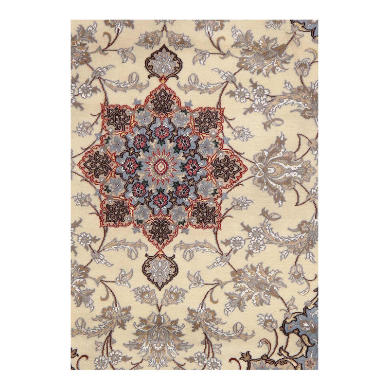 Mekalah Oriental Area Rug in Ivory