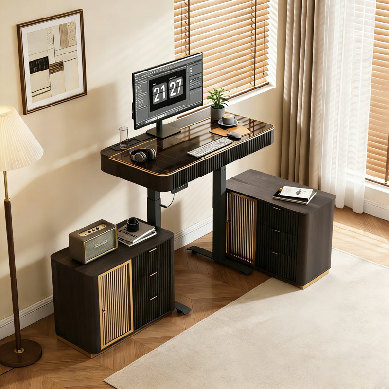 Home Office Desk, Black