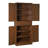 Four-Door Cabinet With Adjustable Inner Shelves-1442993379