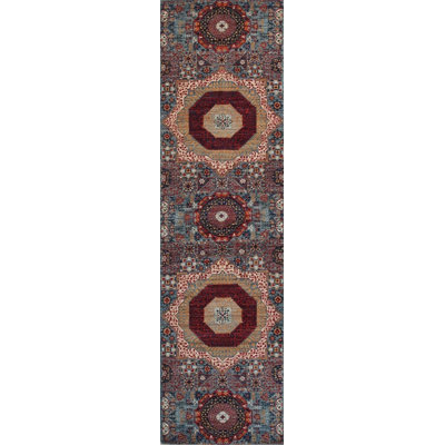Transitional One-of-a-Kind Runner 2'6" X 9'8" Hand Knotted Area Rug