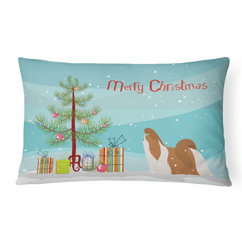 Coussin lombaire intérieur/extérieur shih tzu