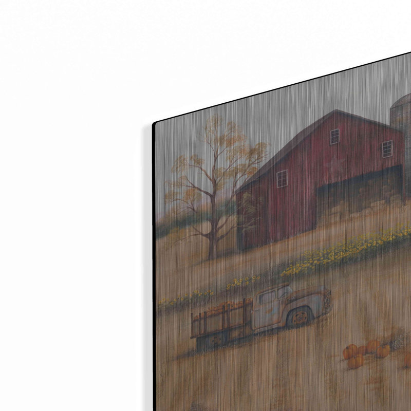 «Barn Sunflowers II» par Pam Britton, H 12 po x l 16 po
