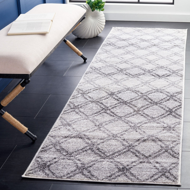Muniz Performance Geometric Rug, Runner 2'6" x 8'