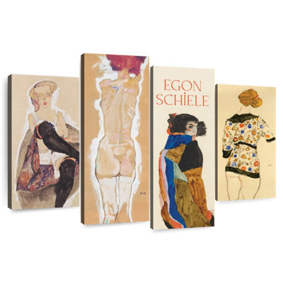 Affiche de l'exposition Leisha Egon Schiele