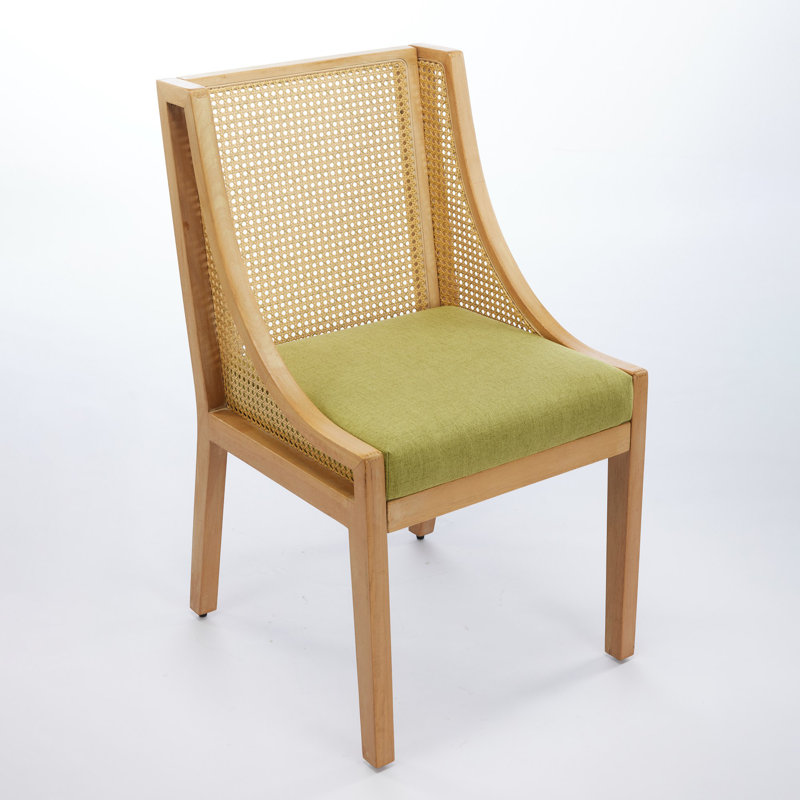 Rustic Style Dining Chairs,Side Chairs for Kitchen, Dining Room, Living Room, Olive Green