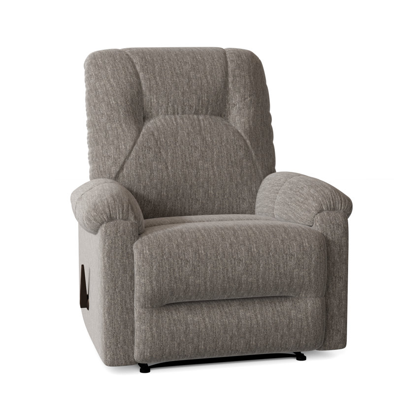 Fauteuil inclinable manuel standard Romulus de 37,5 po de largeur, Gris brouillard performance