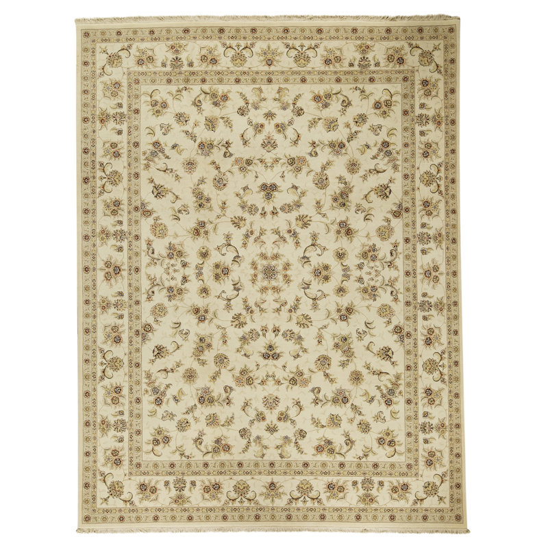 Tapis rectangulaire noué à la main