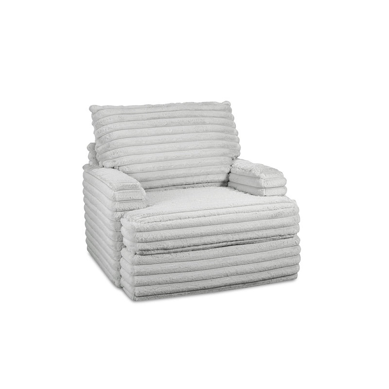 Chaise pivotante grise