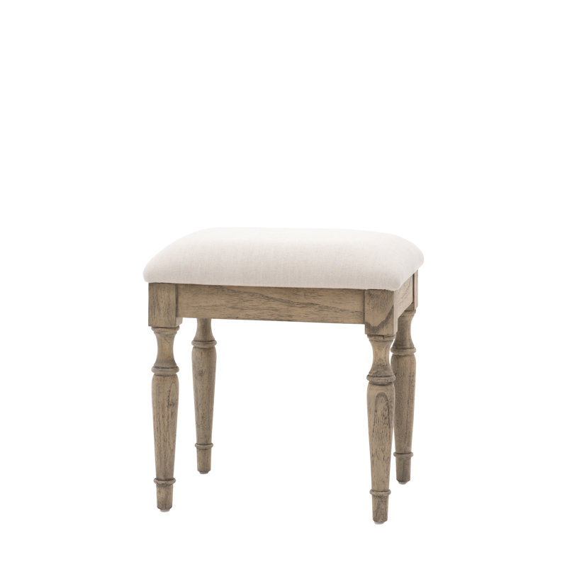Mandie Solid Wood Accent Stool