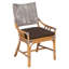 Chaise avec accoudoirs rembourrée Bungalo-656139143