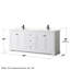 Ensemble de meuble-lavabo double 80 po Avery-80203489-51712111-115283371