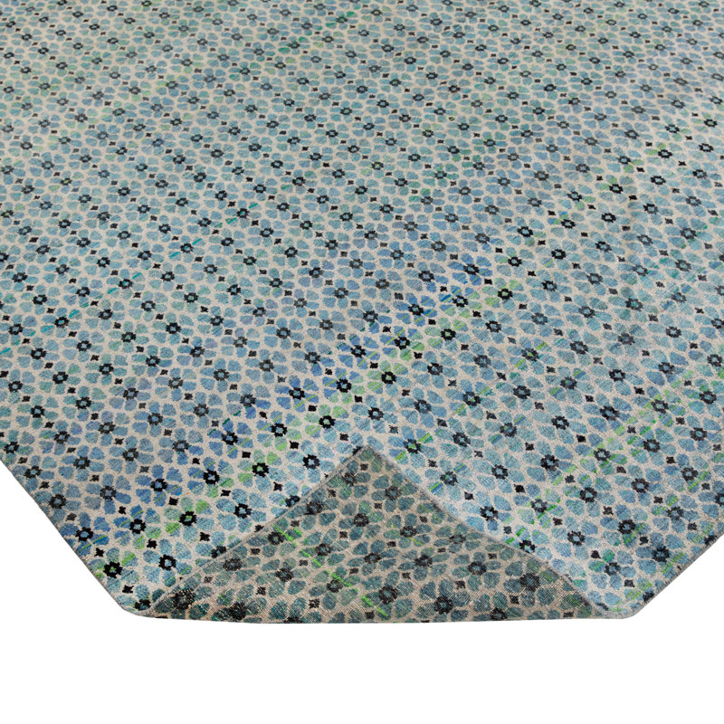 Aura Alchemy Silk Rug - Varanasi, Rectangle 9' x 12'