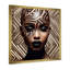 Portrait d'une beauté africaine exquise sur toile-48229673-48229670
