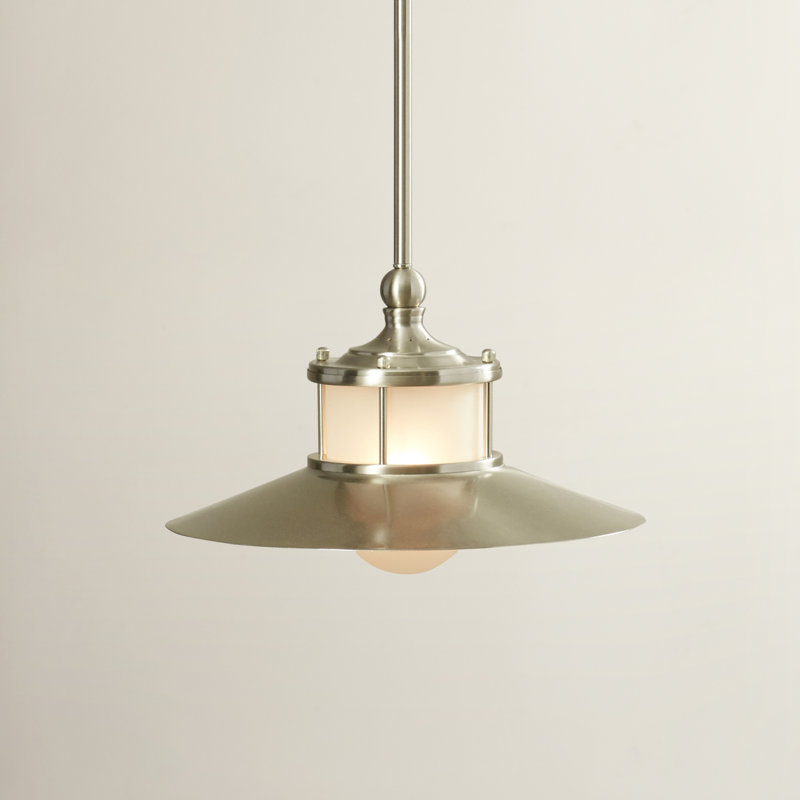Lopiccolo 1 - Light Single Pendant, Brushed Nickel