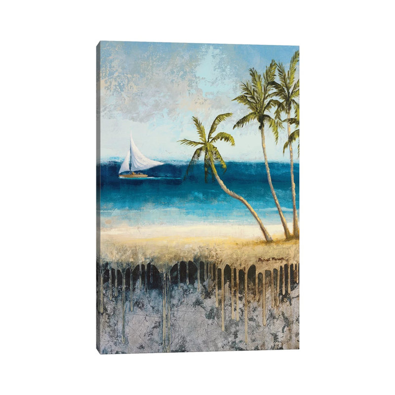 Atlantic Dream II by Michael Marcon - Wrapped Canvas Painting, 20.32 cm H x 30.48 cm W