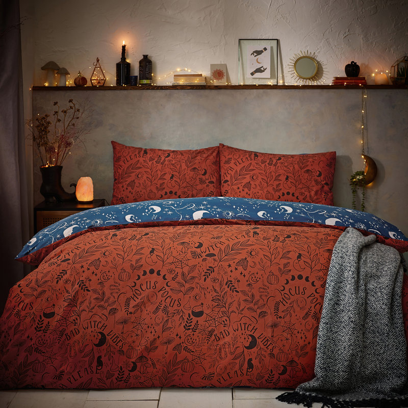 Witchy Vibes Rust, 230cm W x 220cm L