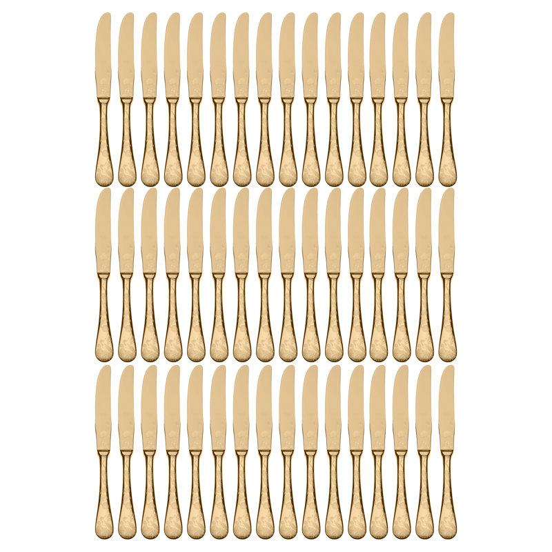 Venere Dinner Knife, Gold