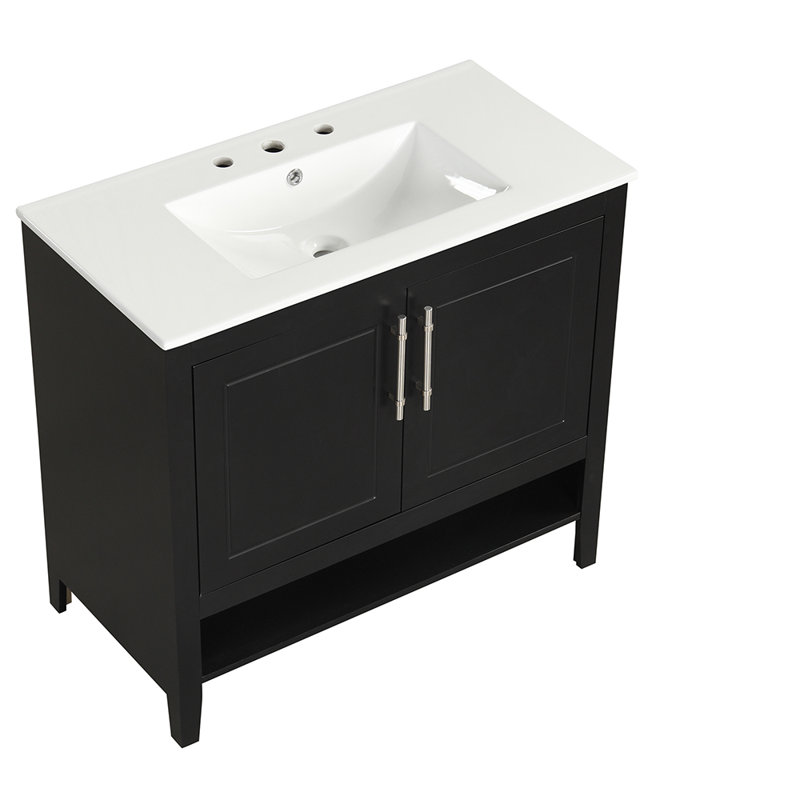 Ensemble de meuble-lavabo simple Najaf