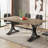 Dining Table, Rectangular, Metal Base, 63 Inch-111236769-111236772