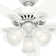 Builder Plus 52"  5 - Blade Standard Ceiling Fan with Pull Chain and Light Kit Included