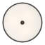 Plafonnier semi-encastré 3 lumières 15,75 po Gabrie-1025522008