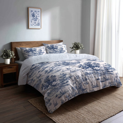 Ensemble de housse de couette et coussin décoratif French Classic