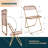 Lawrence Folding Chair Stackable Dining Accent Chair with Frame Kitchen Chair-59723041-91075918