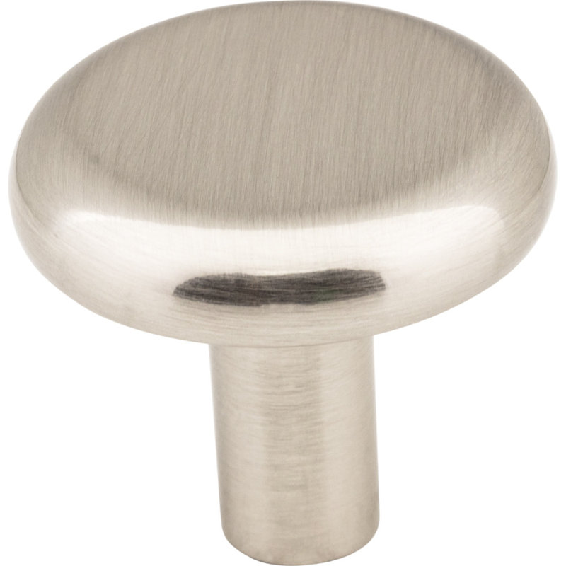 Seaver 1 1/4" Diameter Mushroom Knob, Satin Nickel